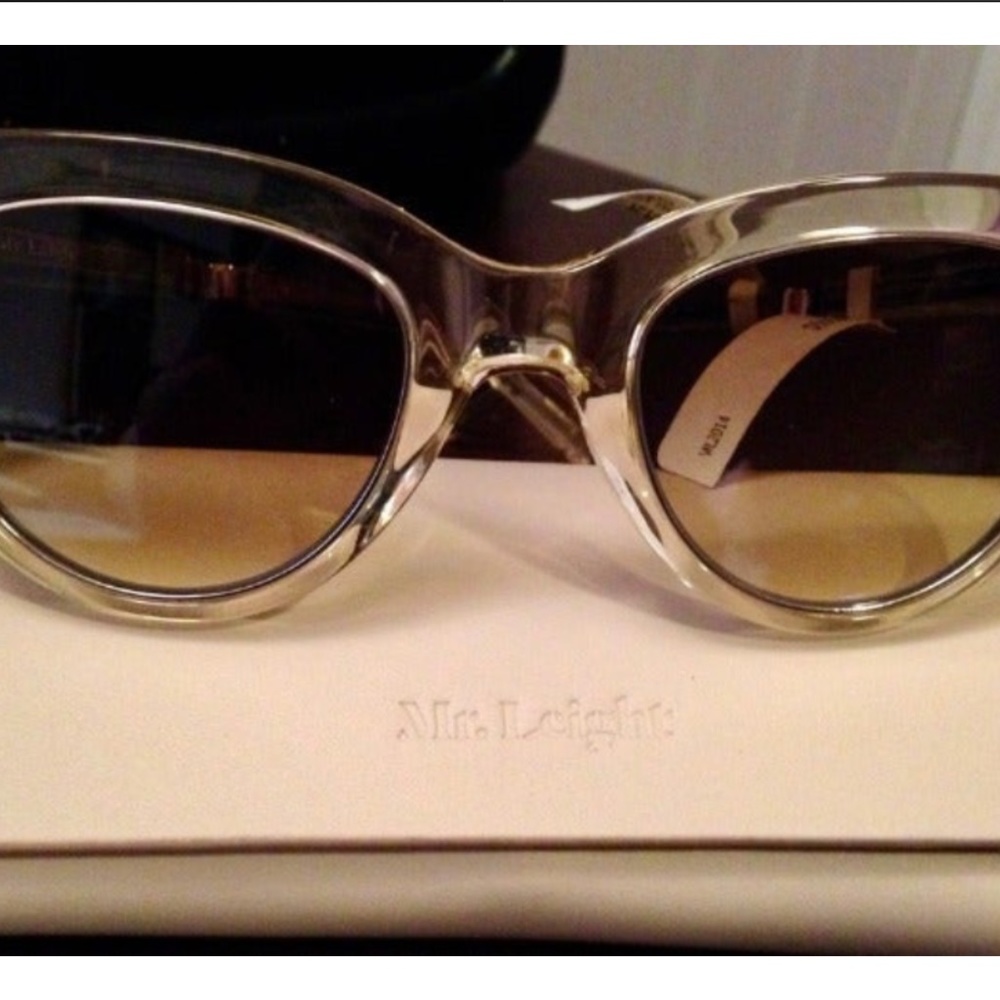 Mr Leight Womens Sunglasses Madison S Artist Crystal
